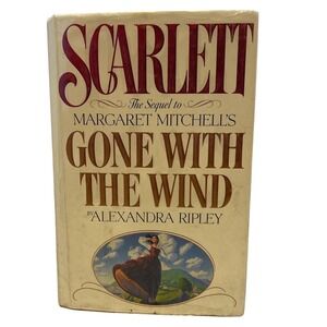 Vintage FIRST EDITION Scarlett The Sequel to Gone With The Wind Ripley 1991 Book